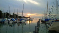 Abendstimmung in Altnau. (Bild: Claire Brechbühl)