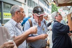 Eindrücke vom Winzerfest in der Frauenfelder Altstadt. (Bilder: Andrea Stalder)