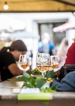 Eindrücke vom Winzerfest in der Frauenfelder Altstadt. (Bilder: Andrea Stalder)