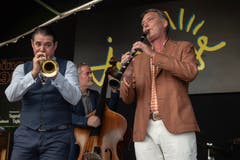 Frank Roberscheuten an den 31. Jazztagen Lichtensteig. (Bild: Sascha Erni)