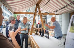 Eindrücke vom Winzerfest in der Frauenfelder Altstadt. (Bilder: Andrea Stalder)