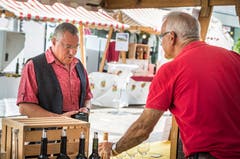 Eindrücke vom Winzerfest in der Frauenfelder Altstadt. (Bilder: Andrea Stalder)
