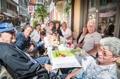 Eindrücke vom Winzerfest in der Frauenfelder Altstadt. (Bilder: Andrea Stalder)