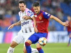 Ricky van Wolfswinkel (rechts), eine gewichtige Absenz im Basler Kader (KEYSTONE/Walter Bieri) (Bild: KEYSTONE/WALTER BIERI)