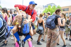 Impressionen der Street Parade. (Bild: Melanie Duchene)