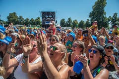 Tolle Stimmung am Heitere Open Air. (Bild: Dominik Wunderli, Zofingen, 11. August 2019)