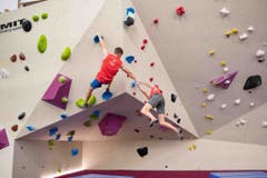 Bouldern im Freiruum.