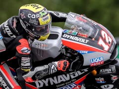 Tom Lüthi beendete den GP von Österreich nur im sechsten Rang (Bild: KEYSTONE/EPA/MARTIN DIVISEK)
