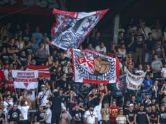 Die Sittener Fans hatten Grund zum Jubeln (Bild: KEYSTONE/SALVATORE DI NOLFI)