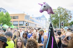 Impressionen der Street Parade. (Bild: Melanie Duchene)
