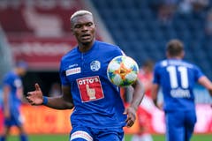 Blessing Eleke blieb ein Treffer versagt. (Bild: Martin Meienberger/freshfocus, Luzern, 11. August 2019)