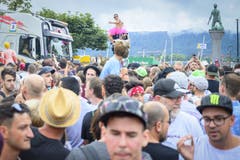 Impressionen der Street Parade. (Bild: Melanie Duchene)
