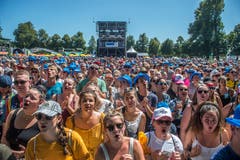 Tolle Stimmung am Heitere Open Air. (Bild: Dominik Wunderli, Zofingen, 11. August 2019)