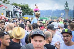 Impressionen der Street Parade. (Bild: Melanie Duchene)
