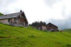 Die Alp Pfarrersnord liegt südöstlich des Kronbergs.