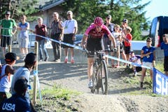Linda Indergand fuhr auf den 23. Rang. (Bild: Roland Jauch, Lenzerheide, 9. August 2019)