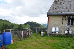 Die Alp mit Sicht auf die Wasserschaffen.