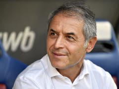 In so guter Stimmung möchte man Marcel Koller in Linz erleben (Bild: KEYSTONE/WALTER BIERI)