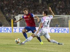 Captain Valentin Stocker bleibt in der Qualifikation zur Champions League mit dem FC Basel am Linzer ASK hängen (Bild: KEYSTONE/APA/APA/EXPA/REINHARD EISENBAUER)