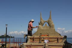 Die Skulpturen nehmen langsam Form an. (Bild: Sheila Eggmann)