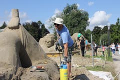 Manche Werke sind schon deutlich zu erkennen. (Bild: Sheila Eggmann)