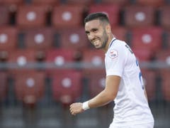 Neuzuzug Mimoun Mahi besorgt dem FCZ den ersten Sieg der Saison (Bild: KEYSTONE/ENNIO LEANZA)