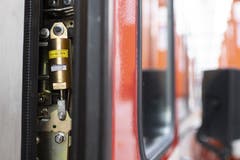 Die technische Anlage des Einklemmschutzes (Bild: Keystone/Ennio Leanza)