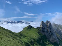 Blick Richtung Thal, Höhe Zwinglipass. (Bild: Marco Graf)