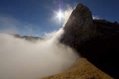 Nebel an der Hängete. (Bild: Hans Aeschlimann)