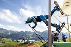 Impressionen von der Grasski-WM in Marbach. (Bild: Alexandra Wey/Keystone, Marbach, 14. August 2019)
