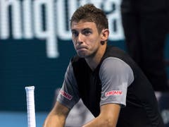 Henri Laaksonen, die Nummer 3 der Schweiz, ist für eine Teilnahme auf eine Wildcard angewiesen (Bild: KEYSTONE/GEORGIOS KEFALAS)