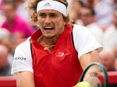 Alexander Zverev (ATP 6) gilt derzeit als der erste Herausforderer von Roger Federer (ATP 3) (Bild: KEYSTONE/EPA/VALERIE BLUM)