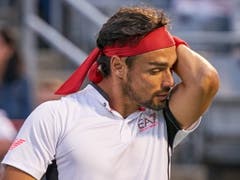 Fabio Fognini (ATP 10), die Nummer 1 Italiens, kommt ebenfalls als Top-10-Spieler nach Basel (Bild: KEYSTONE/EPA/VALERIE BLUM)