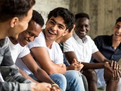 Junge Asylsuchende in der Schweiz: die Zahl der Asylgesuche war im ersten Halbjahr 2019 stark rückläufig. (Bild: KEYSTONE/ALEXANDRA WEY)