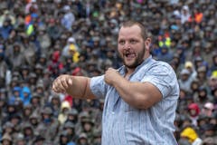 Sven Schurtenberger hat eigentlich alles im Griff. Wenn die Favoriten schwächeln, wird er zur Stelle sein. (Bild: Keystone)