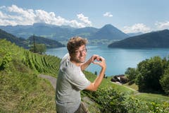 Marius Tschuor hat sich in Vitznau verliebt.