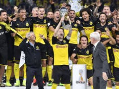 Borussia Dortmund will die Dominanz von Bayern München beenden und auch am Ende der Saison jubeln (Bild: KEYSTONE/AP/MARTIN MEISSNER)