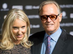 Peter Fonda bei seinem Besuch am Zürich Film Festival im Jahr 2014. (Bild: KEYSTONE/ENNIO LEANZA)