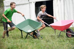 Kopf-an-Kopf-Rennen beim Orion-Cup. (Bild: Eveline Beerkircher, Sempach, 17. August 2019)