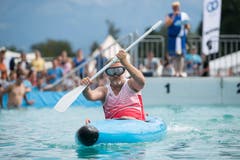 Michi Widmer ist Teil des Teams Sursee. (Bild: Eveline Beerkircher, Sempach, 17. August 2019)