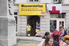 Beim Amtshaus an der Marktgasse. (Bild: Hanspeter Schiess - 17. August 2019)