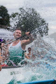 Zum Glück wars warm. (Bild: Eveline Beerkircher, Sempach, 17. August 2019)