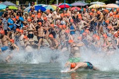 Eine menschengemachte Gischt. (Bild: Philipp Schmidli, Luzern, 18. August 2019)