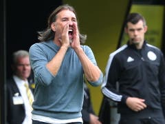 Augsburgs Trainer Martin Schmidt ist der neue Chef von Stephan Lichtsteiner (Bild: KEYSTONE/EPA/FOCKE STRANGMANN)