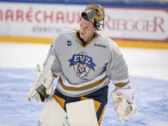 Gewinner der Jacques-Plante-Trophy: Leonardo Genoni (neu EV Zug) (Bild: KEYSTONE/URS FLUEELER)