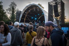 Das Konzert des New York Ska-Jazz Ensemble am Out in the Green Garden 2019 in Frauenfeld. (Bild: Reto Martin)