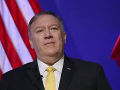 US-Aussenminister Mike Pompeo in Bangkok. (Bild: KEYSTONE/AP Pool Reuters/JONATHAN ERNST)