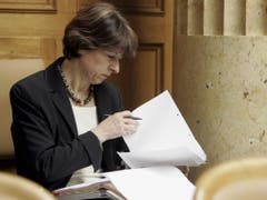 Während Jahrzehnten wirkte Huber-Hotz in verschiedenen Funktionen unter der Bundeshauskuppel. (Bild: KEYSTONE/YOSHIKO KUSANO)
