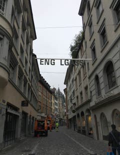 Zu eng für's "E"? (Bild: Martin Josef Manser)