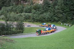Mit dem Konvoi musste der Brünigpass bezwungen werden. (Bild: Selina Wipfli)